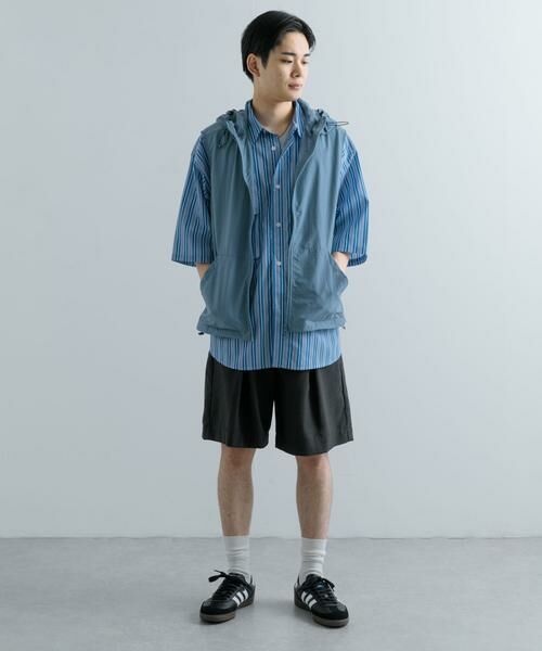 SENSE OF PLACE by URBAN RESEARCH / センスオブプレイス バイ アーバンリサーチ その他アウター | 『セットアップ対応』ナイロンフーデッドトラックベスト | 詳細16