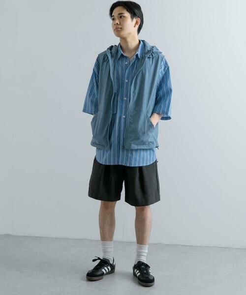 SENSE OF PLACE by URBAN RESEARCH / センスオブプレイス バイ アーバンリサーチ その他アウター | 『セットアップ対応』ナイロンフーデッドトラックベスト | 詳細17