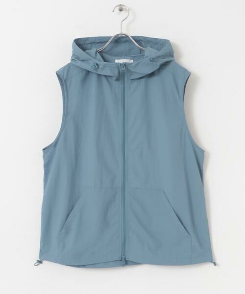 SENSE OF PLACE by URBAN RESEARCH / センスオブプレイス バイ アーバンリサーチ その他アウター | 『セットアップ対応』ナイロンフーデッドトラックベスト | 詳細21