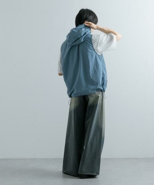 SENSE OF PLACE by URBAN RESEARCH / センスオブプレイス バイ アーバンリサーチ その他アウター | 『セットアップ対応』ナイロンフーデッドトラックベスト | 詳細8