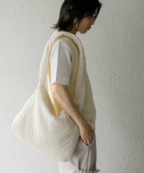 SENSE OF PLACE by URBAN RESEARCH / センスオブプレイス バイ アーバンリサーチ ショルダーバッグ | パデッドビッグショルダーA | 詳細1