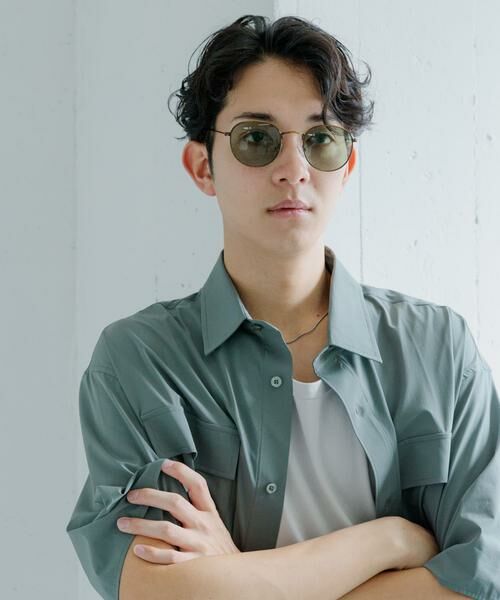 SENSE OF PLACE by URBAN RESEARCH / センスオブプレイス バイ アーバンリサーチ サングラス・メガネ | 『ユニセックス』メタルフレームボストンサングラス | 詳細11