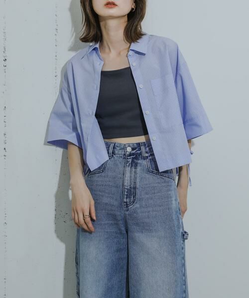 SENSE OF PLACE by URBAN RESEARCH / センスオブプレイス バイ アーバンリサーチ キャミソール・チューブトップ | 『一部WEB限定カラー』『サイズ展開あり』ダブルストラップカップツキキャミソール | 詳細18