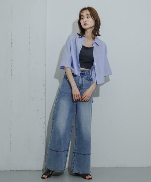 SENSE OF PLACE by URBAN RESEARCH / センスオブプレイス バイ アーバンリサーチ キャミソール・チューブトップ | 『一部WEB限定カラー』『サイズ展開あり』ダブルストラップカップツキキャミソール | 詳細19