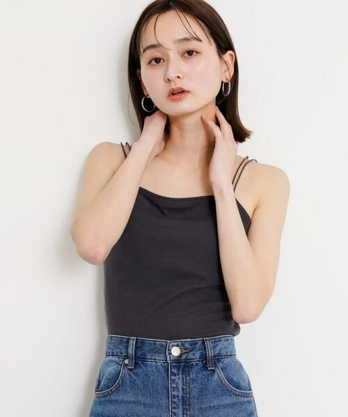 SENSE OF PLACE by URBAN RESEARCH / センスオブプレイス バイ アーバンリサーチ キャミソール・チューブトップ | 『一部WEB限定カラー』『サイズ展開あり』ダブルストラップカップツキキャミソール | 詳細23