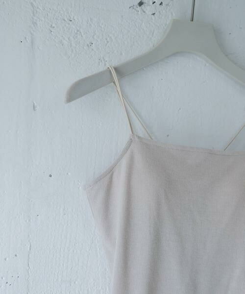 SENSE OF PLACE by URBAN RESEARCH / センスオブプレイス バイ アーバンリサーチ キャミソール・チューブトップ | 『一部WEB限定カラー』『サイズ展開あり』ダブルストラップカップツキキャミソール | 詳細9