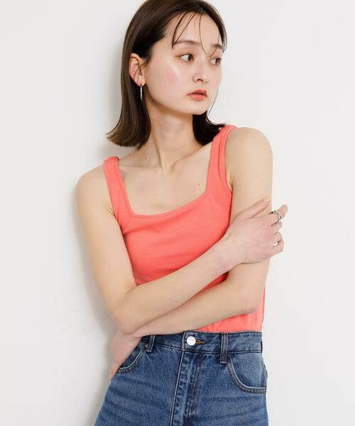 SENSE OF PLACE by URBAN RESEARCH / センスオブプレイス バイ アーバンリサーチ タンクトップ | スクエアネックカップツキタンクトップ | 詳細2