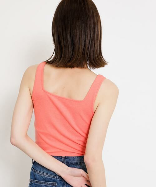 SENSE OF PLACE by URBAN RESEARCH / センスオブプレイス バイ アーバンリサーチ タンクトップ | スクエアネックカップツキタンクトップ | 詳細4