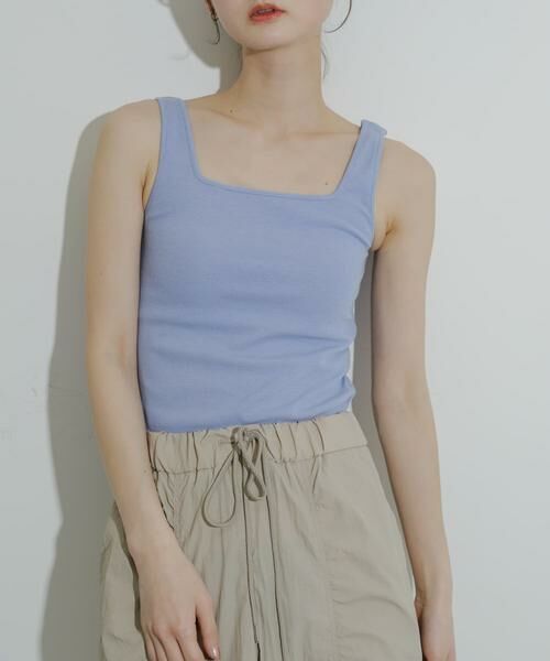 SENSE OF PLACE by URBAN RESEARCH / センスオブプレイス バイ アーバンリサーチ タンクトップ | スクエアネックカップツキタンクトップ | 詳細10