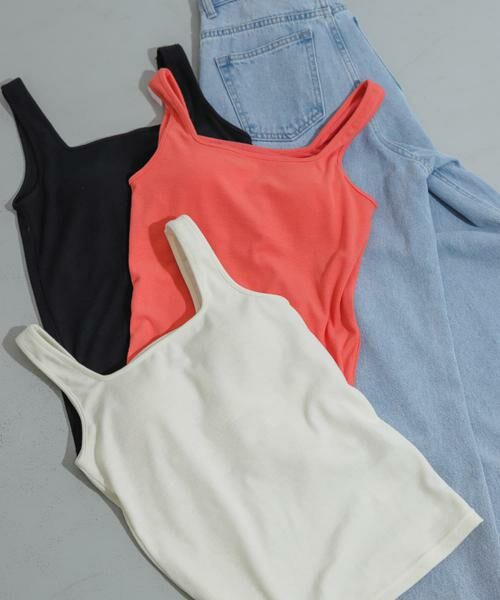 SENSE OF PLACE by URBAN RESEARCH / センスオブプレイス バイ アーバンリサーチ タンクトップ | スクエアネックカップツキタンクトップ | 詳細17