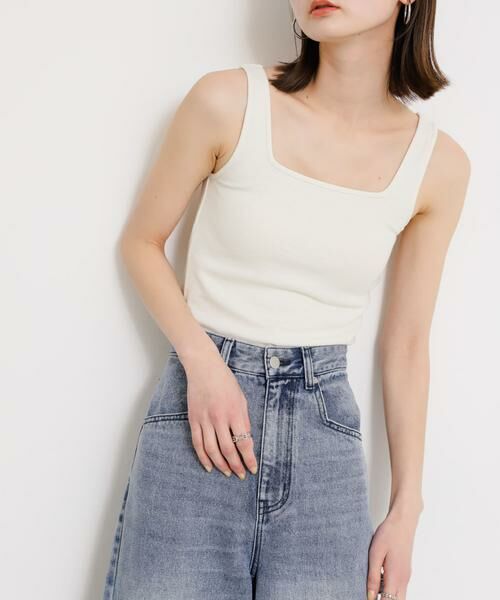 SENSE OF PLACE by URBAN RESEARCH / センスオブプレイス バイ アーバンリサーチ タンクトップ | スクエアネックカップツキタンクトップ | 詳細21