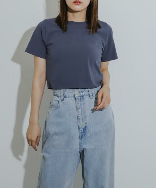 SENSE OF PLACE by URBAN RESEARCH / センスオブプレイス バイ アーバンリサーチ Tシャツ | クロップドTシャツ(半袖) | 詳細1