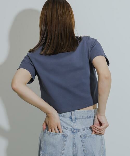 SENSE OF PLACE by URBAN RESEARCH / センスオブプレイス バイ アーバンリサーチ Tシャツ | クロップドTシャツ(半袖) | 詳細3