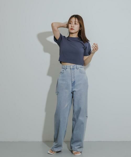 SENSE OF PLACE by URBAN RESEARCH / センスオブプレイス バイ アーバンリサーチ Tシャツ | クロップドTシャツ(半袖) | 詳細5