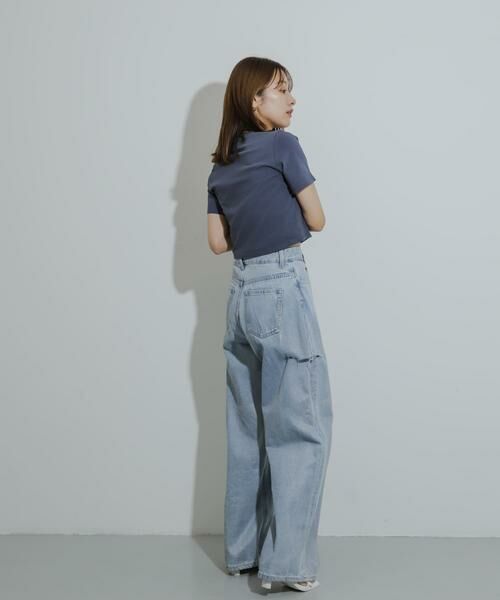 SENSE OF PLACE by URBAN RESEARCH / センスオブプレイス バイ アーバンリサーチ Tシャツ | クロップドTシャツ(半袖) | 詳細6