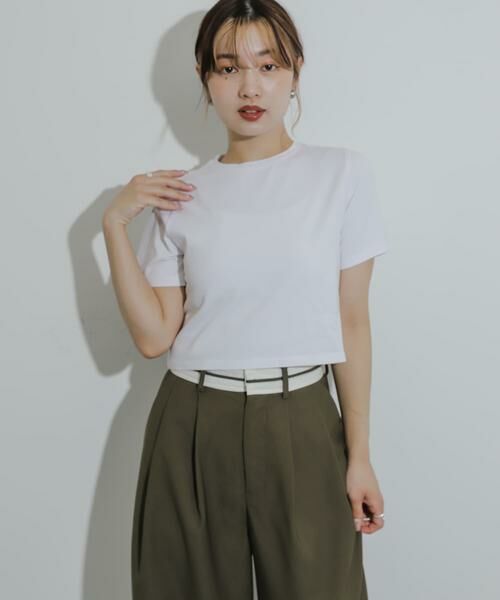 SENSE OF PLACE by URBAN RESEARCH / センスオブプレイス バイ アーバンリサーチ Tシャツ | クロップドTシャツ(半袖) | 詳細25