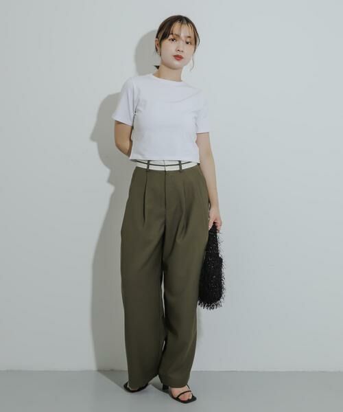 SENSE OF PLACE by URBAN RESEARCH / センスオブプレイス バイ アーバンリサーチ Tシャツ | クロップドTシャツ(半袖) | 詳細26