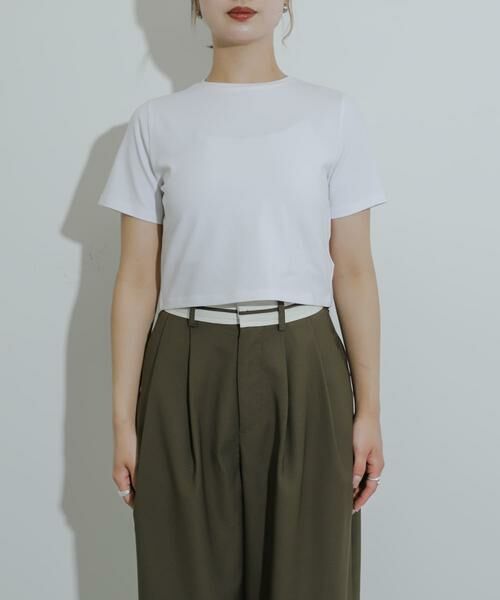 SENSE OF PLACE by URBAN RESEARCH / センスオブプレイス バイ アーバンリサーチ Tシャツ | クロップドTシャツ(半袖) | 詳細30