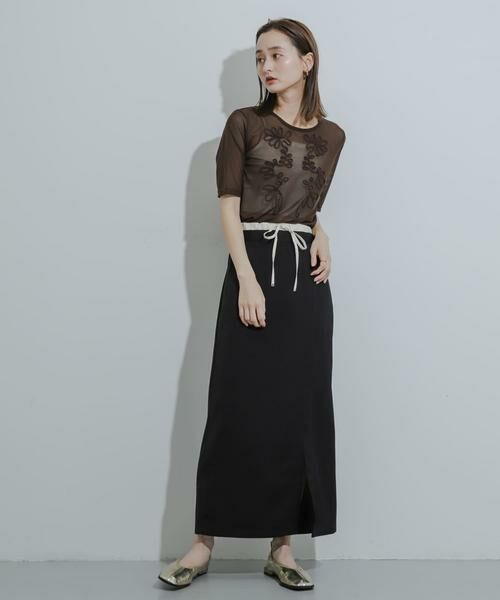 SENSE OF PLACE by URBAN RESEARCH / センスオブプレイス バイ アーバンリサーチ Tシャツ | コードシシュウカットトップ | 詳細2