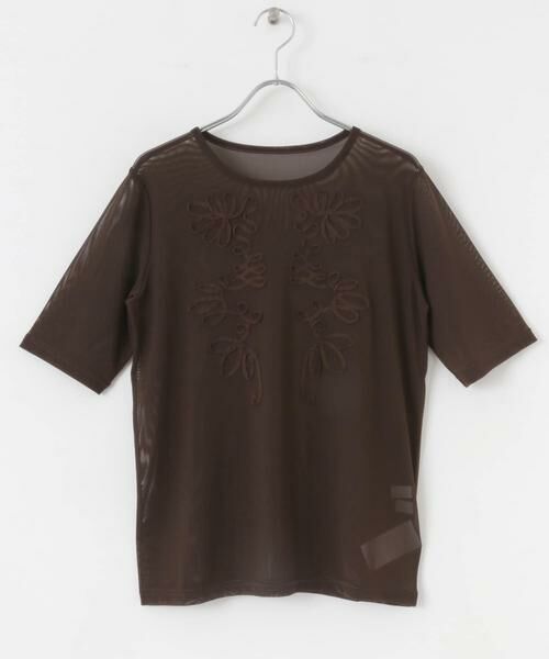 SENSE OF PLACE by URBAN RESEARCH / センスオブプレイス バイ アーバンリサーチ Tシャツ | コードシシュウカットトップ | 詳細3