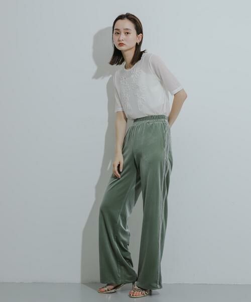 SENSE OF PLACE by URBAN RESEARCH / センスオブプレイス バイ アーバンリサーチ Tシャツ | コードシシュウカットトップ | 詳細3