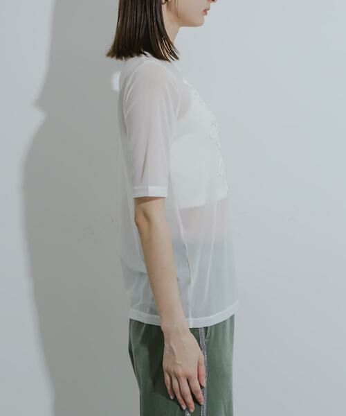 SENSE OF PLACE by URBAN RESEARCH / センスオブプレイス バイ アーバンリサーチ Tシャツ | コードシシュウカットトップ | 詳細5