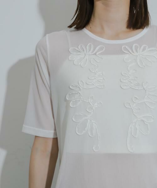 SENSE OF PLACE by URBAN RESEARCH / センスオブプレイス バイ アーバンリサーチ Tシャツ | コードシシュウカットトップ | 詳細7