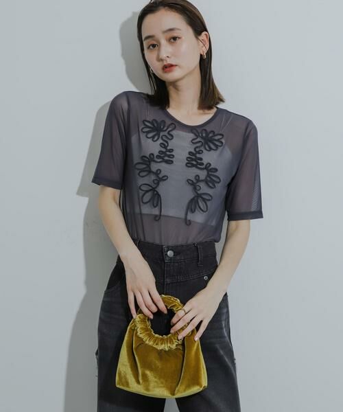 SENSE OF PLACE by URBAN RESEARCH / センスオブプレイス バイ アーバンリサーチ Tシャツ | コードシシュウカットトップ | 詳細12