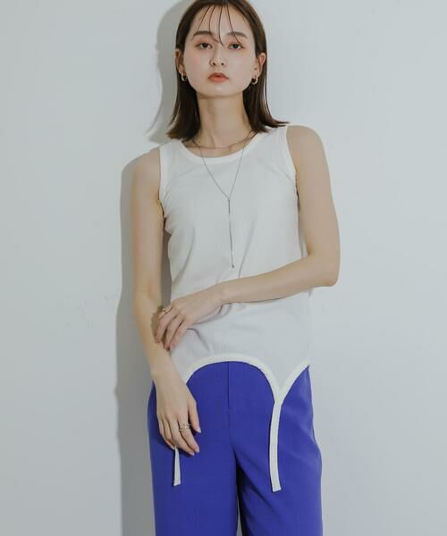 SENSE OF PLACE by URBAN RESEARCH / センスオブプレイス バイ アーバンリサーチ タンクトップ | マルチウェイガータータンクトップ | 詳細2