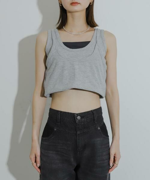 SENSE OF PLACE by URBAN RESEARCH / センスオブプレイス バイ アーバンリサーチ タンクトップ | マルチウェイガータータンクトップ | 詳細17