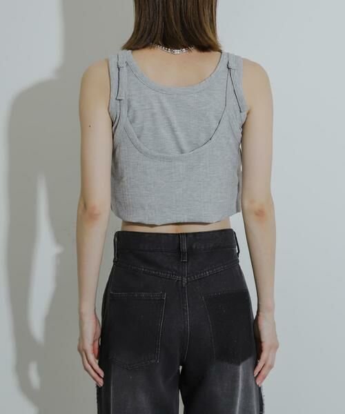 SENSE OF PLACE by URBAN RESEARCH / センスオブプレイス バイ アーバンリサーチ タンクトップ | マルチウェイガータータンクトップ | 詳細19