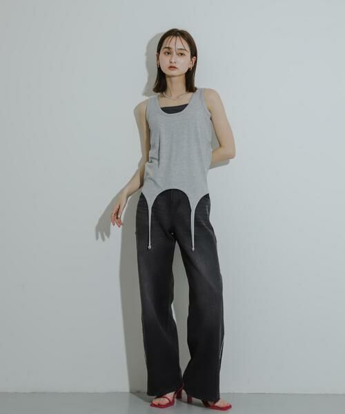 SENSE OF PLACE by URBAN RESEARCH / センスオブプレイス バイ アーバンリサーチ タンクトップ | マルチウェイガータータンクトップ | 詳細11