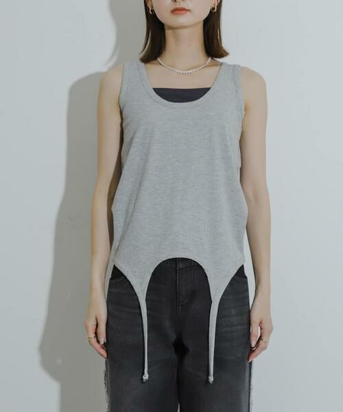 SENSE OF PLACE by URBAN RESEARCH / センスオブプレイス バイ アーバンリサーチ タンクトップ | マルチウェイガータータンクトップ | 詳細13