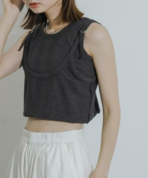 SENSE OF PLACE by URBAN RESEARCH / センスオブプレイス バイ アーバンリサーチ タンクトップ | マルチウェイガータータンクトップ | 詳細27