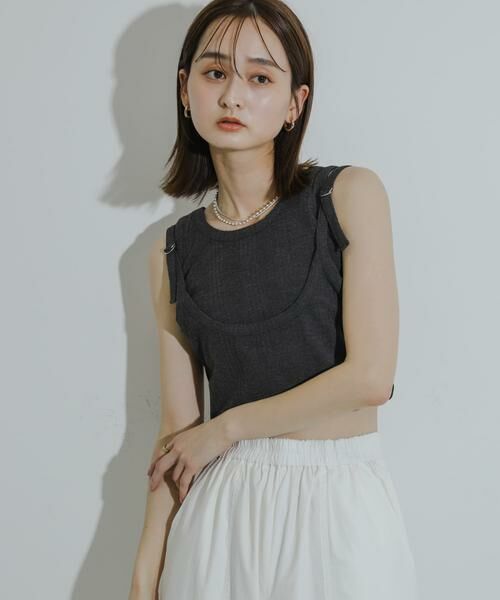 SENSE OF PLACE by URBAN RESEARCH / センスオブプレイス バイ アーバンリサーチ タンクトップ | マルチウェイガータータンクトップ | 詳細28