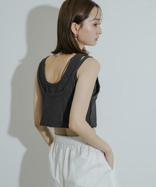 SENSE OF PLACE by URBAN RESEARCH / センスオブプレイス バイ アーバンリサーチ タンクトップ | マルチウェイガータータンクトップ | 詳細29
