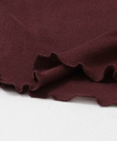 SENSE OF PLACE by URBAN RESEARCH / センスオブプレイス バイ アーバンリサーチ Tシャツ | シャーリングオフショルダーシアートップ | 詳細13