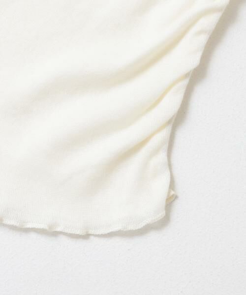 SENSE OF PLACE by URBAN RESEARCH / センスオブプレイス バイ アーバンリサーチ Tシャツ | シャーリングオフショルダーシアートップ | 詳細20