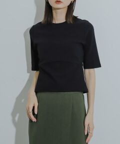 SENSE OF PLACE by URBAN RESEARCH / センスオブプレイス バイ アーバンリサーチ Tシャツ | ウエストリブコンパクトトップ