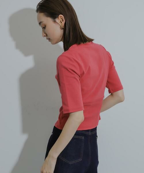 SENSE OF PLACE by URBAN RESEARCH / センスオブプレイス バイ アーバンリサーチ Tシャツ | ウエストリブコンパクトトップ | 詳細2