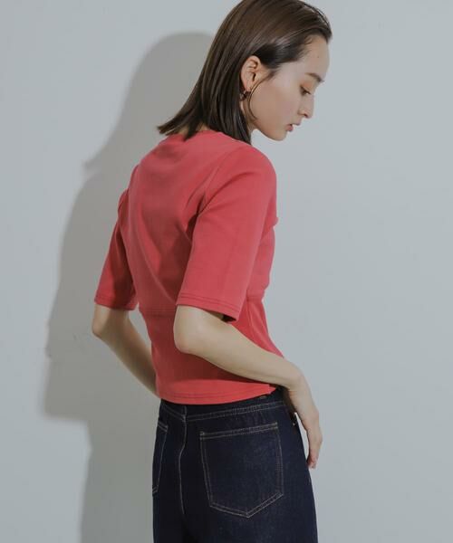 SENSE OF PLACE by URBAN RESEARCH / センスオブプレイス バイ アーバンリサーチ Tシャツ | ウエストリブコンパクトトップ | 詳細3