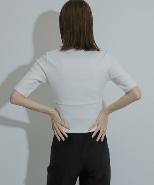 SENSE OF PLACE by URBAN RESEARCH / センスオブプレイス バイ アーバンリサーチ Tシャツ | ウエストリブコンパクトトップ | 詳細14