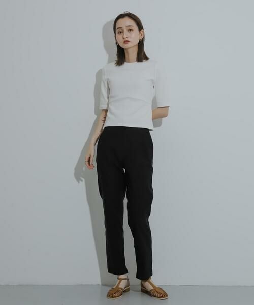 SENSE OF PLACE by URBAN RESEARCH / センスオブプレイス バイ アーバンリサーチ Tシャツ | ウエストリブコンパクトトップ | 詳細15