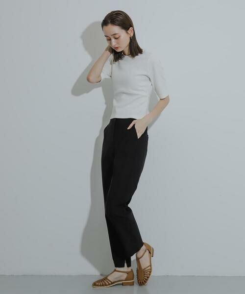 SENSE OF PLACE by URBAN RESEARCH / センスオブプレイス バイ アーバンリサーチ Tシャツ | ウエストリブコンパクトトップ | 詳細17