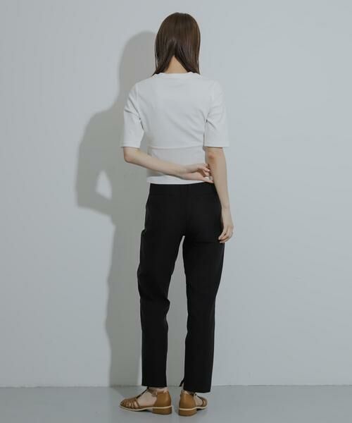 SENSE OF PLACE by URBAN RESEARCH / センスオブプレイス バイ アーバンリサーチ Tシャツ | ウエストリブコンパクトトップ | 詳細18