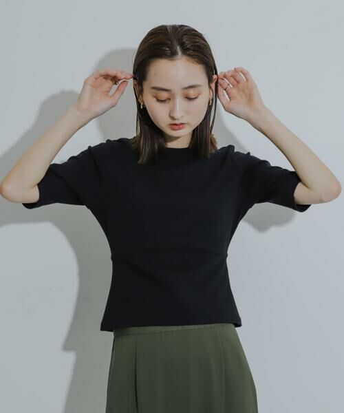 SENSE OF PLACE by URBAN RESEARCH / センスオブプレイス バイ アーバンリサーチ Tシャツ | ウエストリブコンパクトトップ | 詳細21