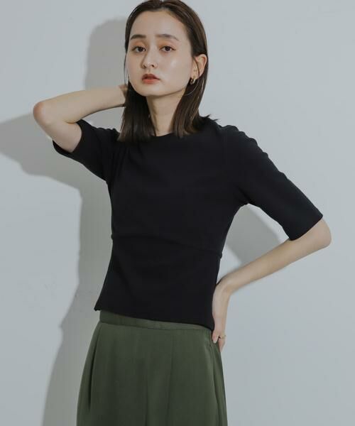 SENSE OF PLACE by URBAN RESEARCH / センスオブプレイス バイ アーバンリサーチ Tシャツ | ウエストリブコンパクトトップ | 詳細22