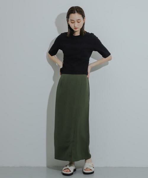 SENSE OF PLACE by URBAN RESEARCH / センスオブプレイス バイ アーバンリサーチ Tシャツ | ウエストリブコンパクトトップ | 詳細24