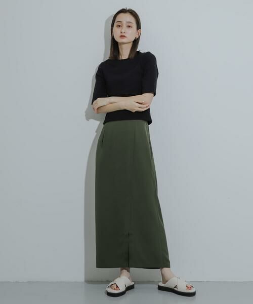 SENSE OF PLACE by URBAN RESEARCH / センスオブプレイス バイ アーバンリサーチ Tシャツ | ウエストリブコンパクトトップ | 詳細25