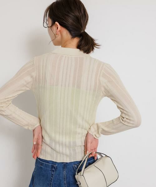 SENSE OF PLACE by URBAN RESEARCH / センスオブプレイス バイ アーバンリサーチ カーディガン・ボレロ | ランダムリブニットカーディガン | 詳細23